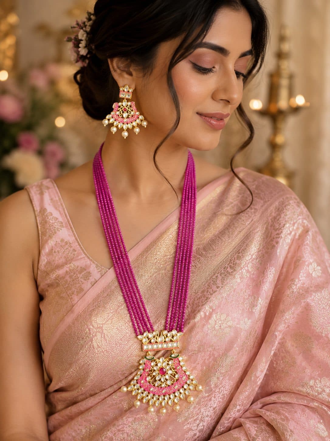 Kundan Jewellery Set