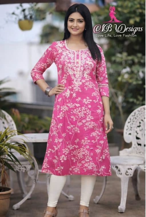 Cotton Chikankari kurti