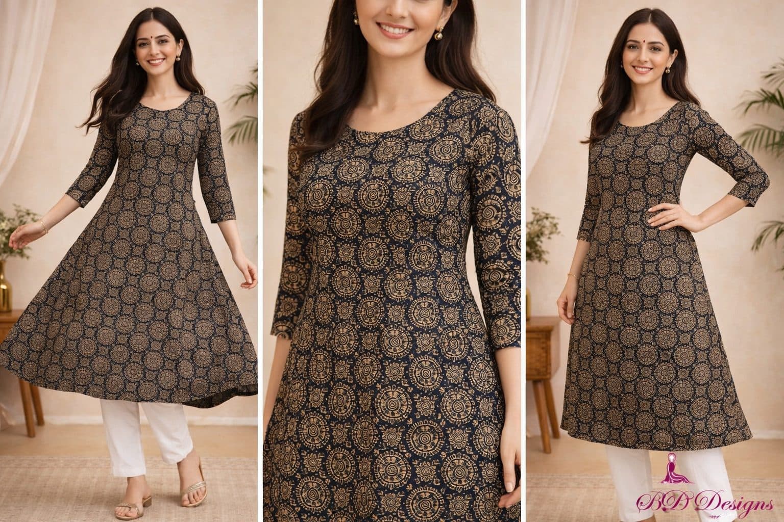 Cotton printed kurti