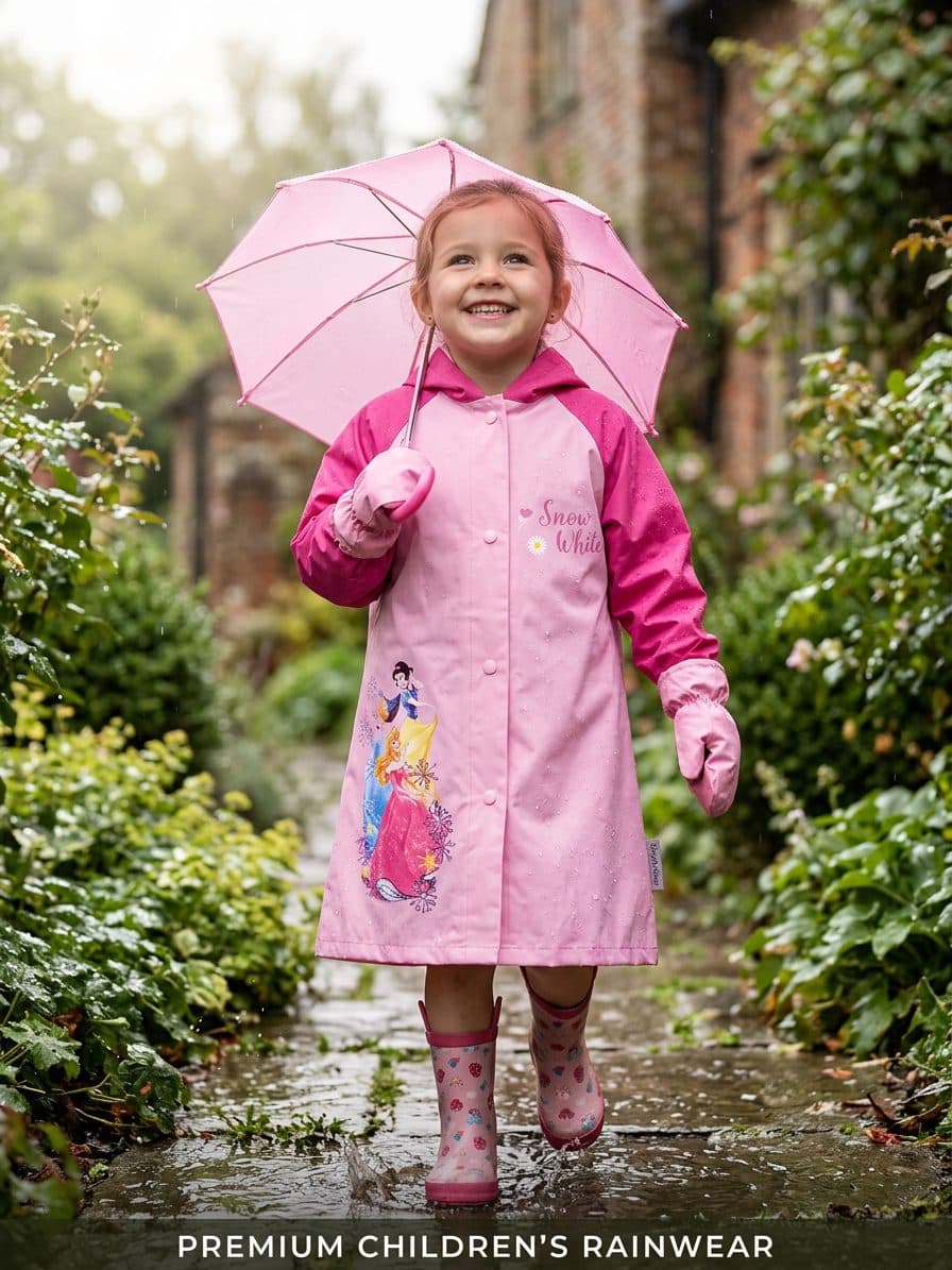 Kids Raincoat - Princess
