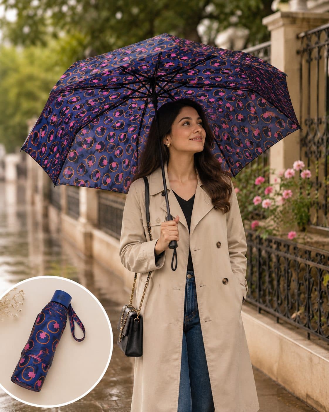 Ladies Umbrella - 3 fold