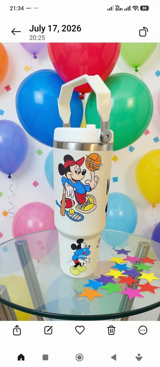Anime Sipper Cum Tumbler (900 ml, insulated)