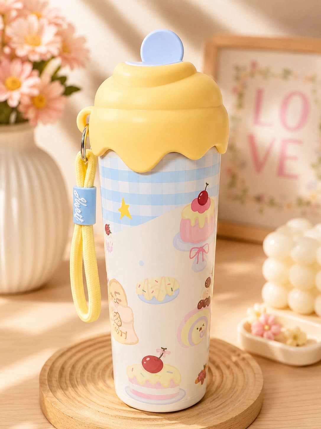 Ice Cream Sipper Bottle
